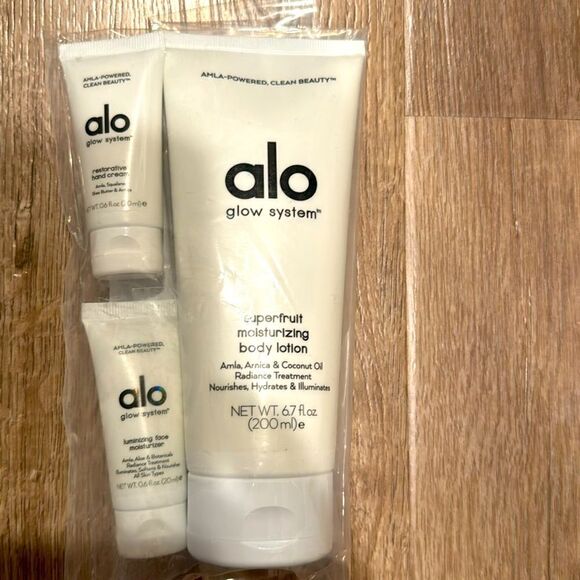 ALO Yoga Other - 🎉Last Deal🎉Alo glow system and 2 more moisturizer